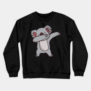 Dabbing Koala Crewneck Sweatshirt